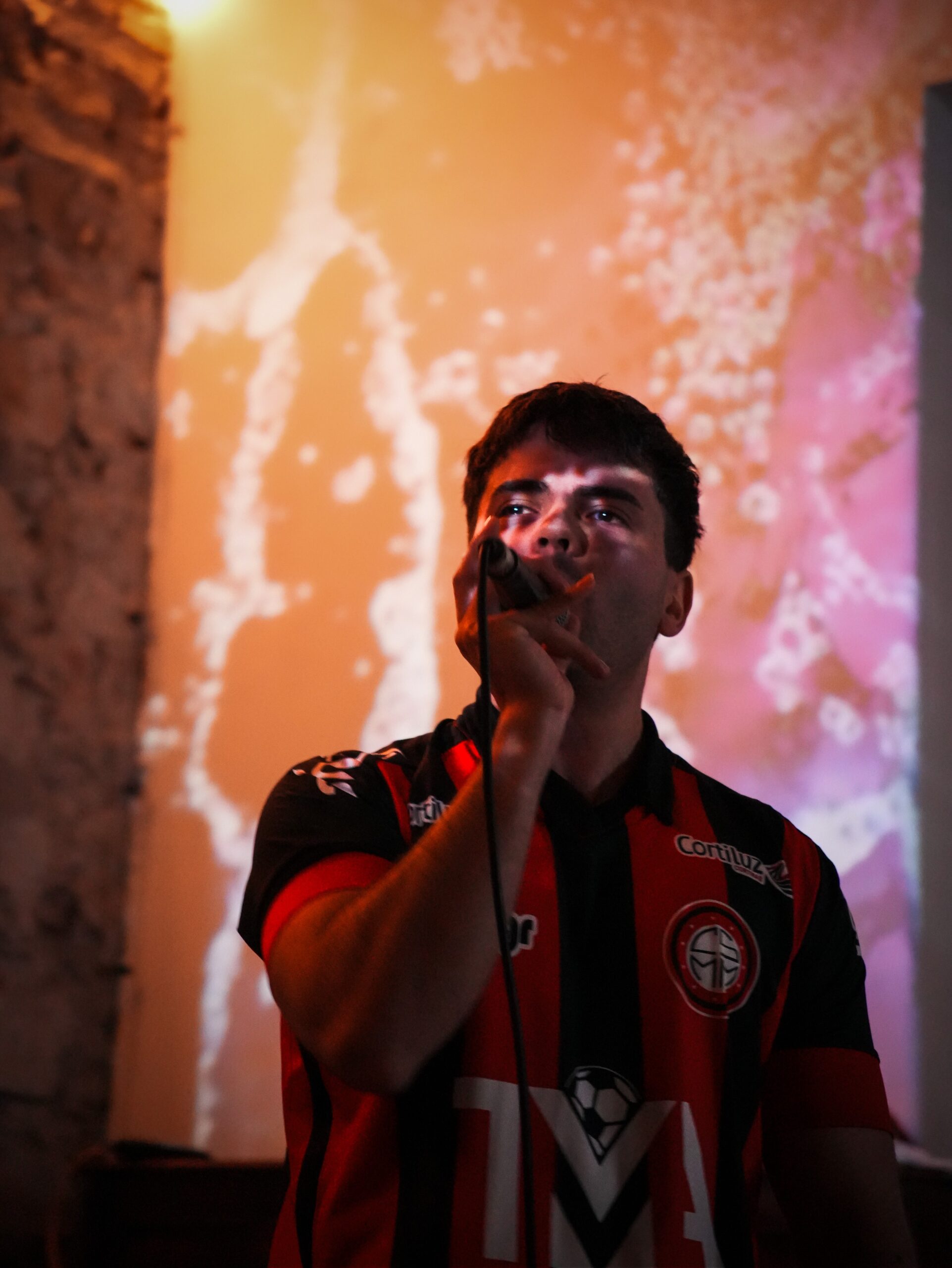 Artista en escena